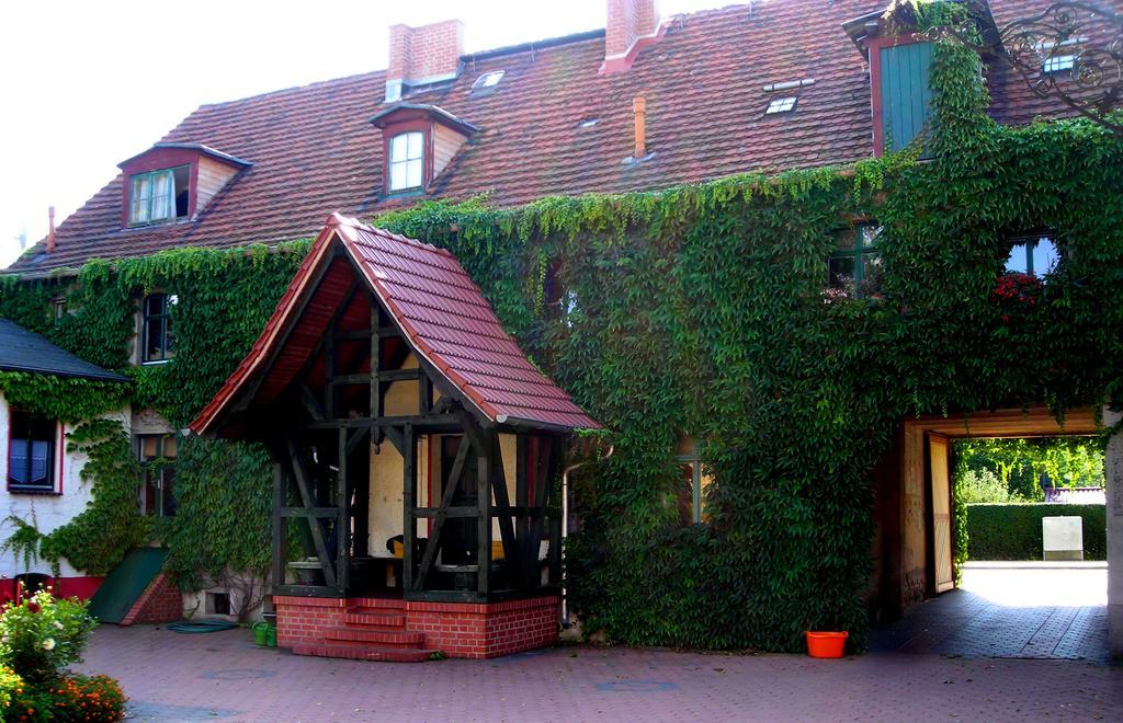 Ferienwohnung Auf Ehem. Alten Bauernhof Liebenwalde Esterno foto