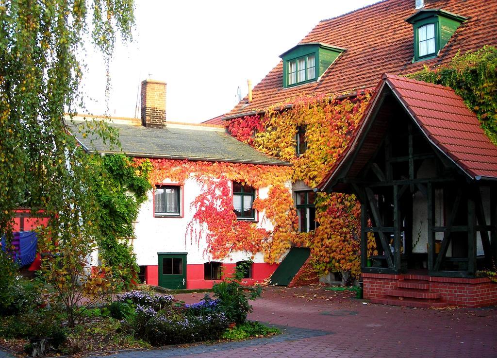 Ferienwohnung Auf Ehem. Alten Bauernhof Liebenwalde Esterno foto